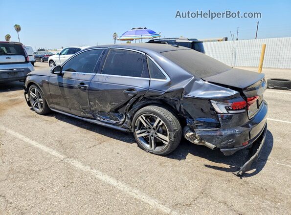 WAUENAF40HN048391 2017 AUDI A4 Black Задня ліва чверть