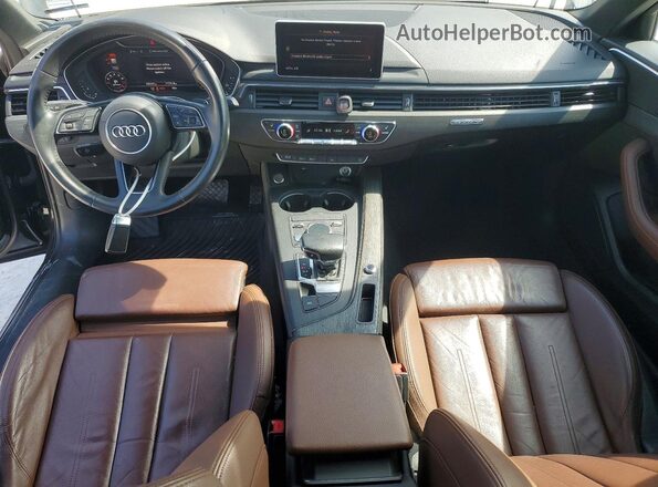WAUENAF41KN016816 2019 AUDI A4 Black Առջևի վահանակի տեսք