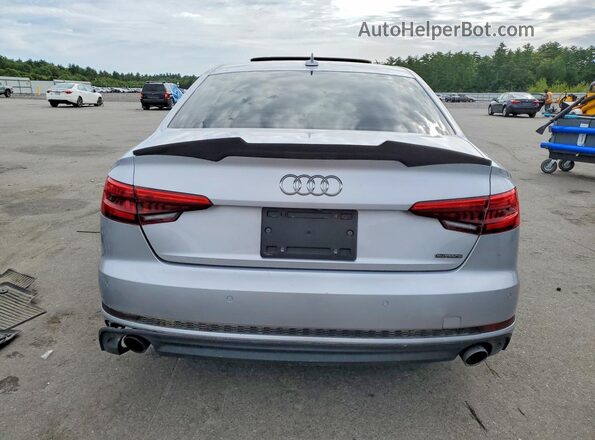 WAUENAF42HN014307 2017 AUDI A4 Silver უკანა ხედი