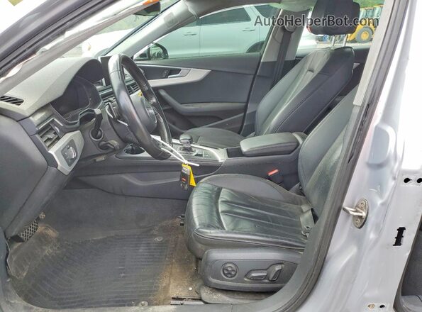 WAUENAF42HN014307 2017 AUDI A4 Silver წინა სალონის ხედი