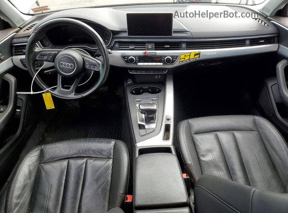 WAUENAF42HN014307 2017 AUDI A4 Silver წინა პანელის ხედი