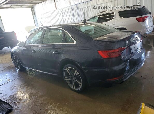 WAUENAF42HN030037 2017 AUDI A4 Blue Задня ліва чверть
