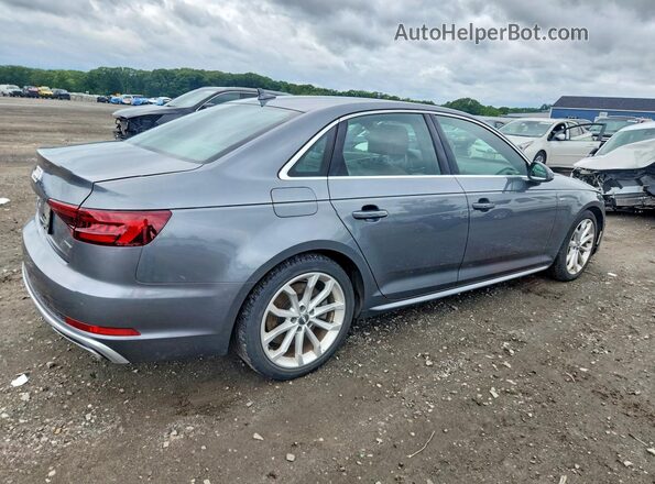 WAUENAF42KN005713 2019 AUDI A4 Gray Задня права чверть