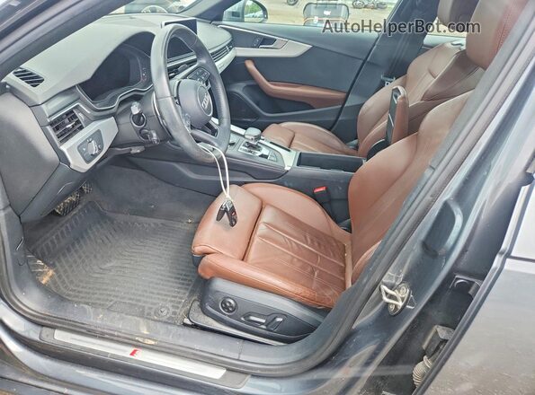 WAUENAF42KN005713 2019 AUDI A4 Gray Вид салону спереду