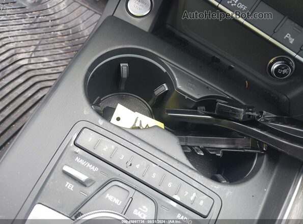 WAUENAF44HN026409 2017 AUDI A4 Gray წინა პანელის ხედი