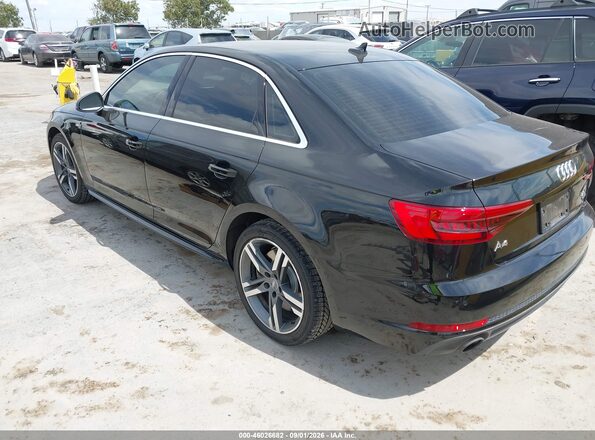 WAUENAF45HN065980 2017 AUDI A4 Black Հետևի ձախ