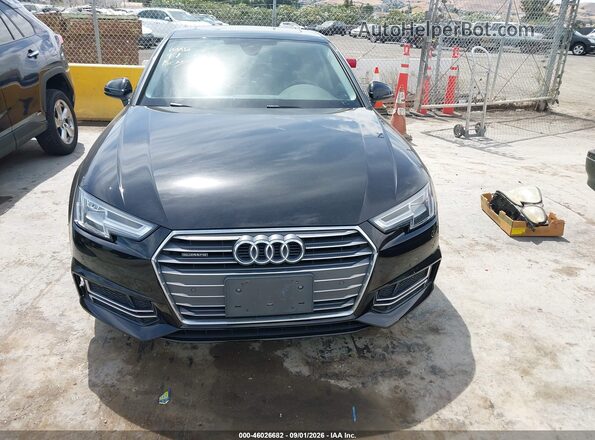 WAUENAF45HN065980 2017 AUDI A4 Black Սարքավորումների վահանակի տեսք