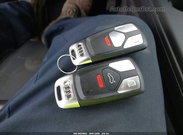 WAUENAF45HN065980 2017 AUDI A4 Black Առջևի վահանակի տեսք