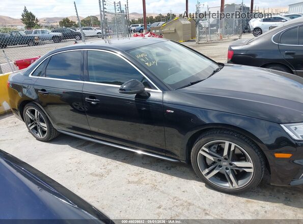 WAUENAF45HN065980 2017 AUDI A4 Black Սալոնի հետևի տեսք