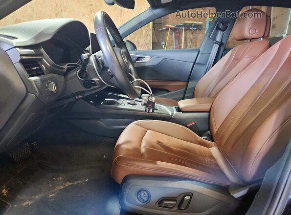 WAUENAF45JA091833 2018 AUDI A4 Blue Вид салону спереду
