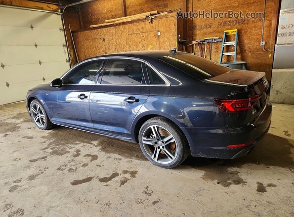WAUENAF45JA091833 2018 AUDI A4 Blue Задня ліва чверть