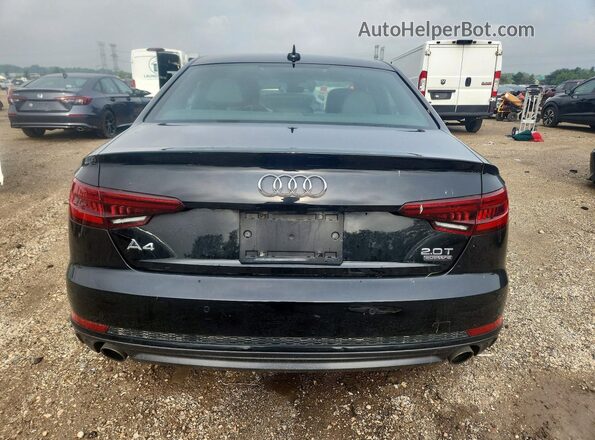 WAUENAF46JA181329 2018 AUDI A4 Черный Вид сзади