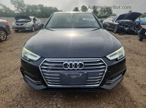 WAUENAF46JA181329 2018 AUDI A4 Черный Вид спереди