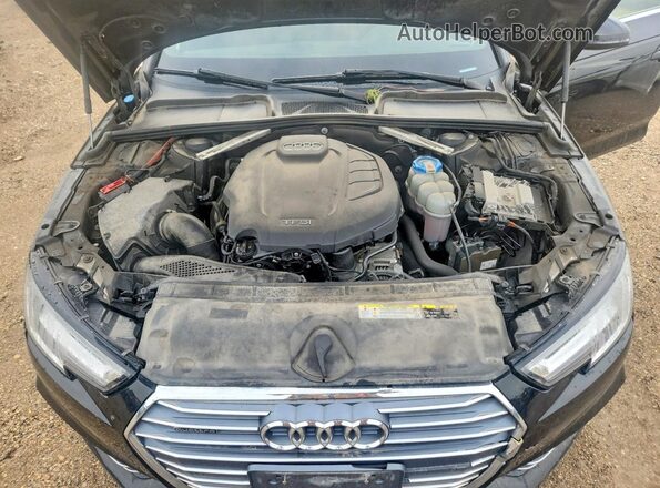 WAUENAF46JA181329 2018 AUDI A4 Черный Вид задней части салона