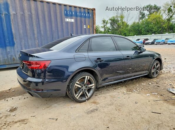WAUENAF48JA040259 2018 AUDI A4 Blue უკანა მარჯვენა