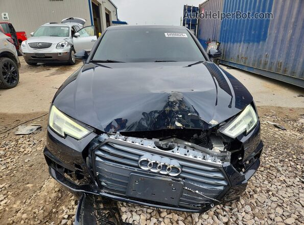 WAUENAF48JA040259 2018 AUDI A4 Blue წინა ხედი