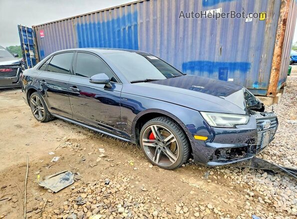 WAUENAF48JA040259 2018 AUDI A4 Blue წინა მარჯვენა