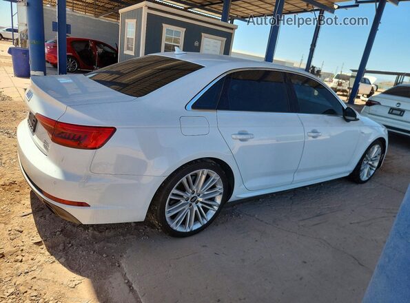 WAUENAF49HA172053 2017 AUDI A4 White Задня права чверть