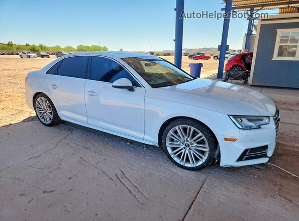 WAUENAF49HA172053 2017 AUDI A4 White Передня права чверть