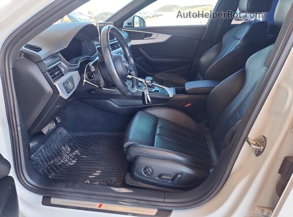 WAUENAF49HA172053 2017 AUDI A4 White Вид салону спереду