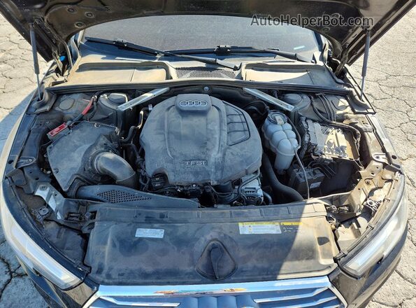 WAUENAF49KA070467 2019 AUDI A4 Черный Вид задней части салона