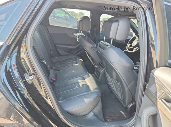 WAUENAF49KA070467 2019 AUDI A4 Черный Вид задних сидений