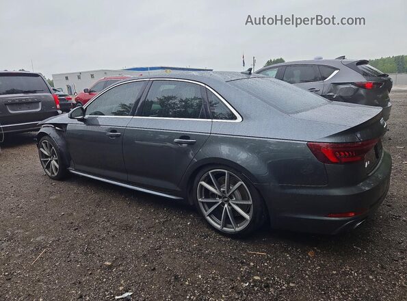 WAUENAF4XJA100137 2018 AUDI A4 Gray უკანა მარცხენა