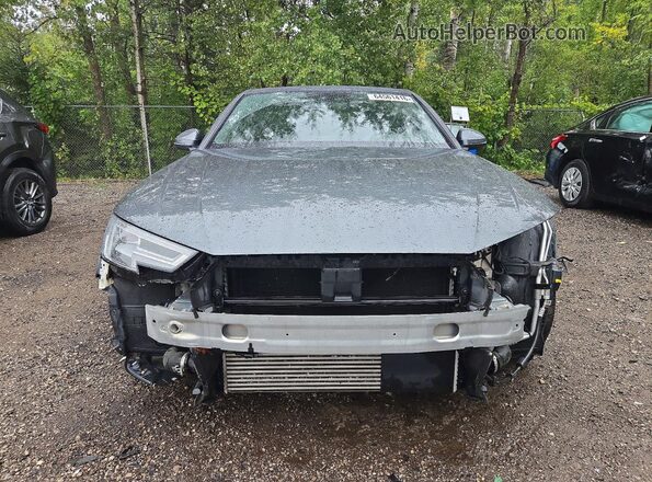WAUENAF4XJA100137 2018 AUDI A4 Gray წინა ხედი