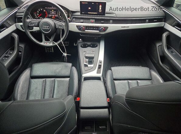 WAUENAF4XJA100137 2018 AUDI A4 Gray წინა პანელის ხედი