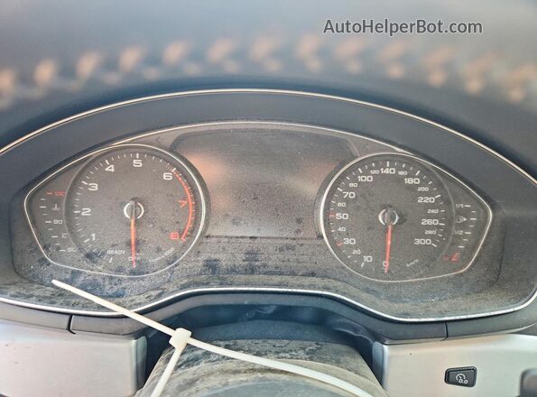 WAUENAF4XJN009085 2018 AUDI OTHER Черный Вид щитка приборов