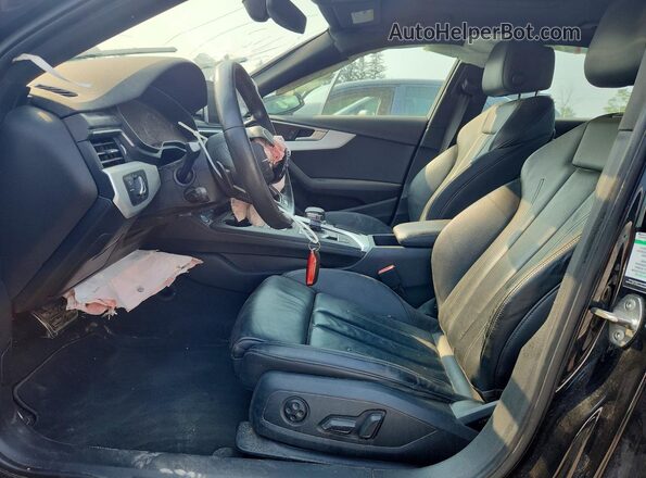 WAUENAF4XJN009085 2018 AUDI OTHER Черный Вид салона спереди