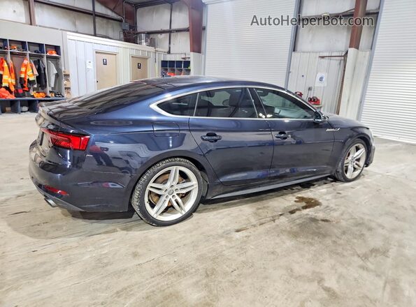 WAUENCF55JA017901 2018 AUDI A5 Blue Tył prawy