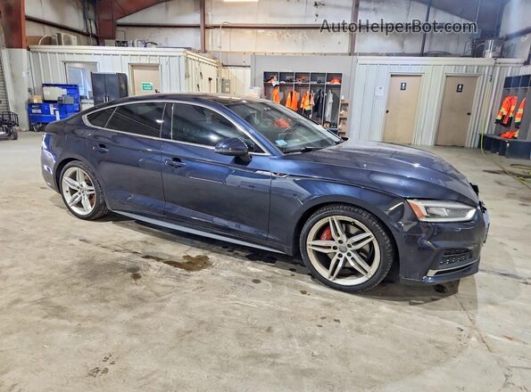 WAUENCF55JA017901 2018 AUDI A5 Blue Przód prawy