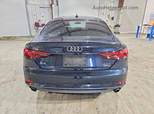 WAUENCF55JA017901 2018 AUDI A5 Blue Widok z tyłu