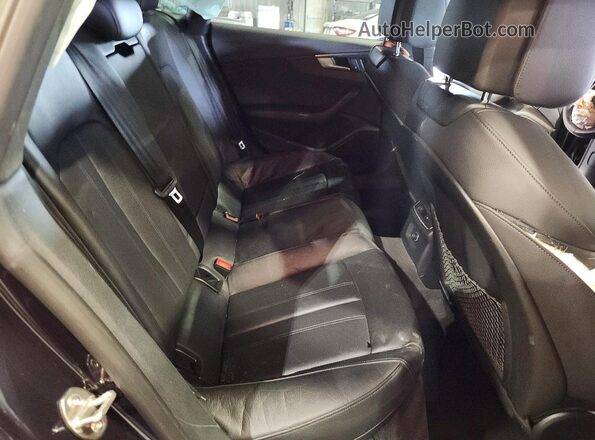 WAUENCF57JA091904 2018 AUDI A5 Угольный Вид задних сидений
