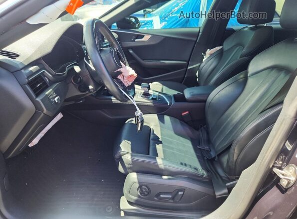 WAUENCF57JA091904 2018 AUDI A5 Угольный Вид салона спереди