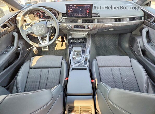 WAUFACF50SA016544 2025 AUDI A5 Gray Dashboard view