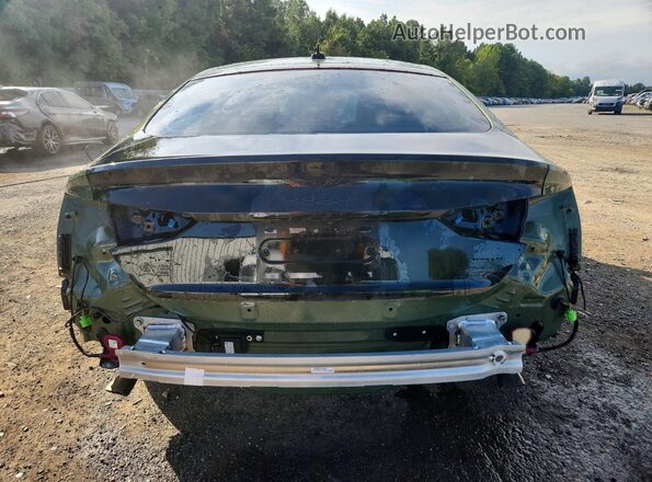 WAUFACF53MA008795 2021 AUDI A5 Green Вид ззаду