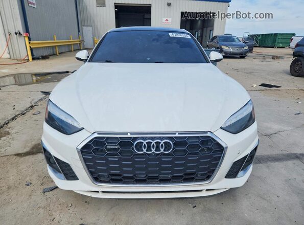 WAUFACF55MA042026 2021 AUDI A5 White Widok z przodu