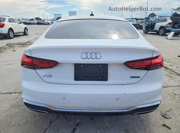 WAUFACF55MA042026 2021 AUDI A5 White Widok z tyłu