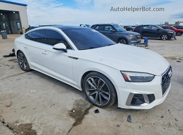 WAUFACF55MA042026 2021 AUDI A5 White Przód prawy