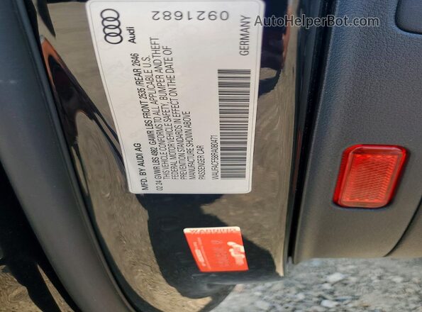 WAUFACF58RA080471 2024 AUDI A5 Black Widok komory silnika