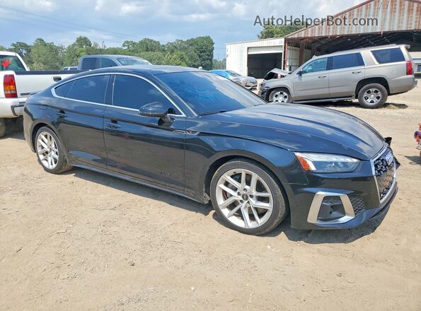 WAUFACF58RA080471 2024 AUDI A5 Black Przód prawy