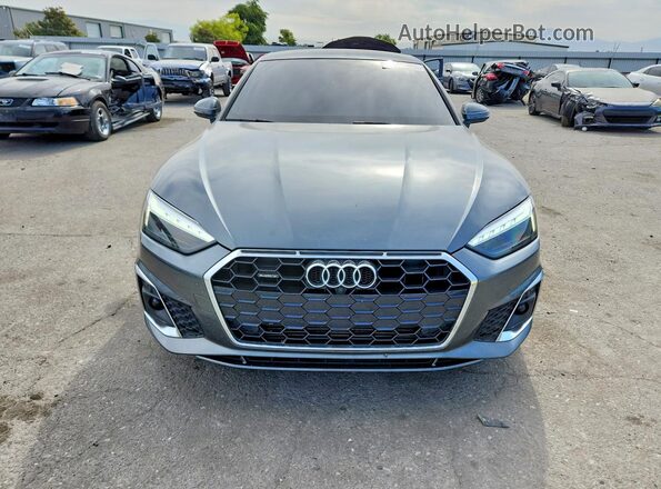 WAUFACF59PA054488 2023 AUDI A5 Gray Вид спереду