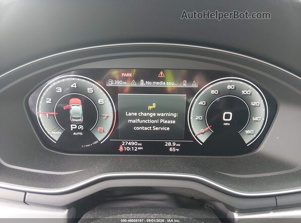 WAUFACF59PA067693 2023 AUDI OTHER Gray Вид задніх сидінь
