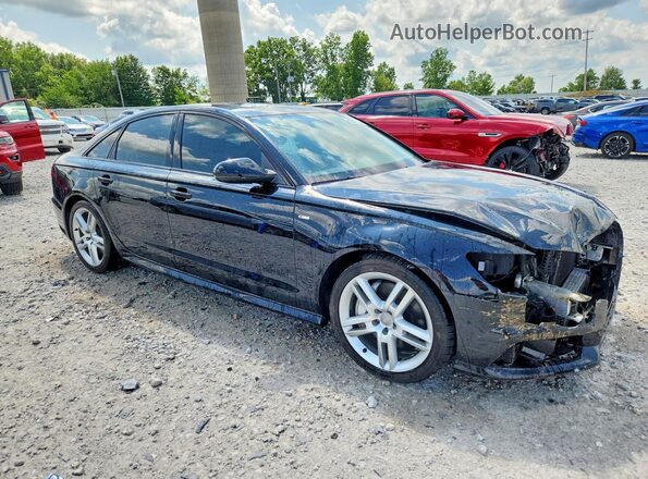 WAUFFAFC6GN198822 2016 AUDI A6 Black წინა მარჯვენა
