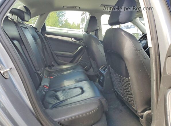 WAUFFAFL6GN011529 2016 AUDI A4 Серебряный Вид задних сидений