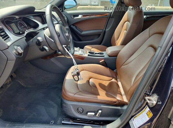 WAUFFAFL9GN018832 2016 AUDI A4 Черный Вид салона спереди