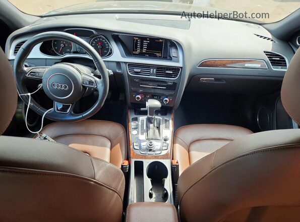 WAUFFAFL9GN018832 2016 AUDI A4 Черный Вид панели приборов