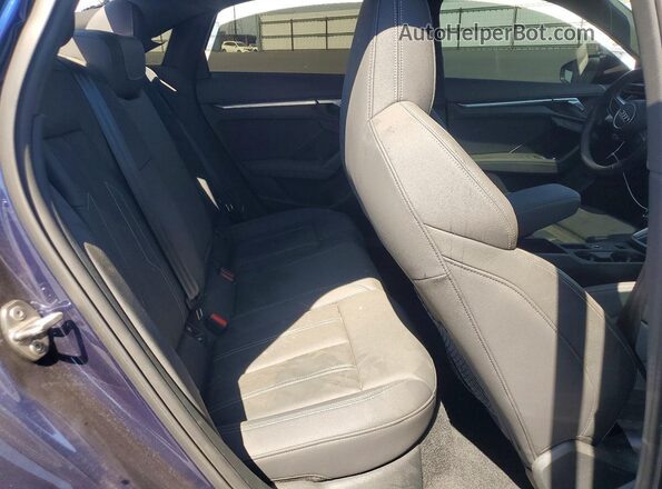 WAUG3DGY9PA010343 2023 AUDI S3 Blue Вид задніх сидінь